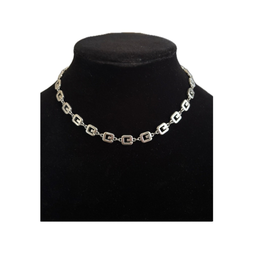 Givenchy Silver Chain Necklace/Choker